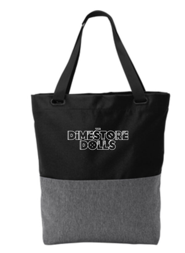 Tote bag with Dimestore Dolls logo
